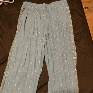✨ blue hippie women’s pants ✨ size XL
